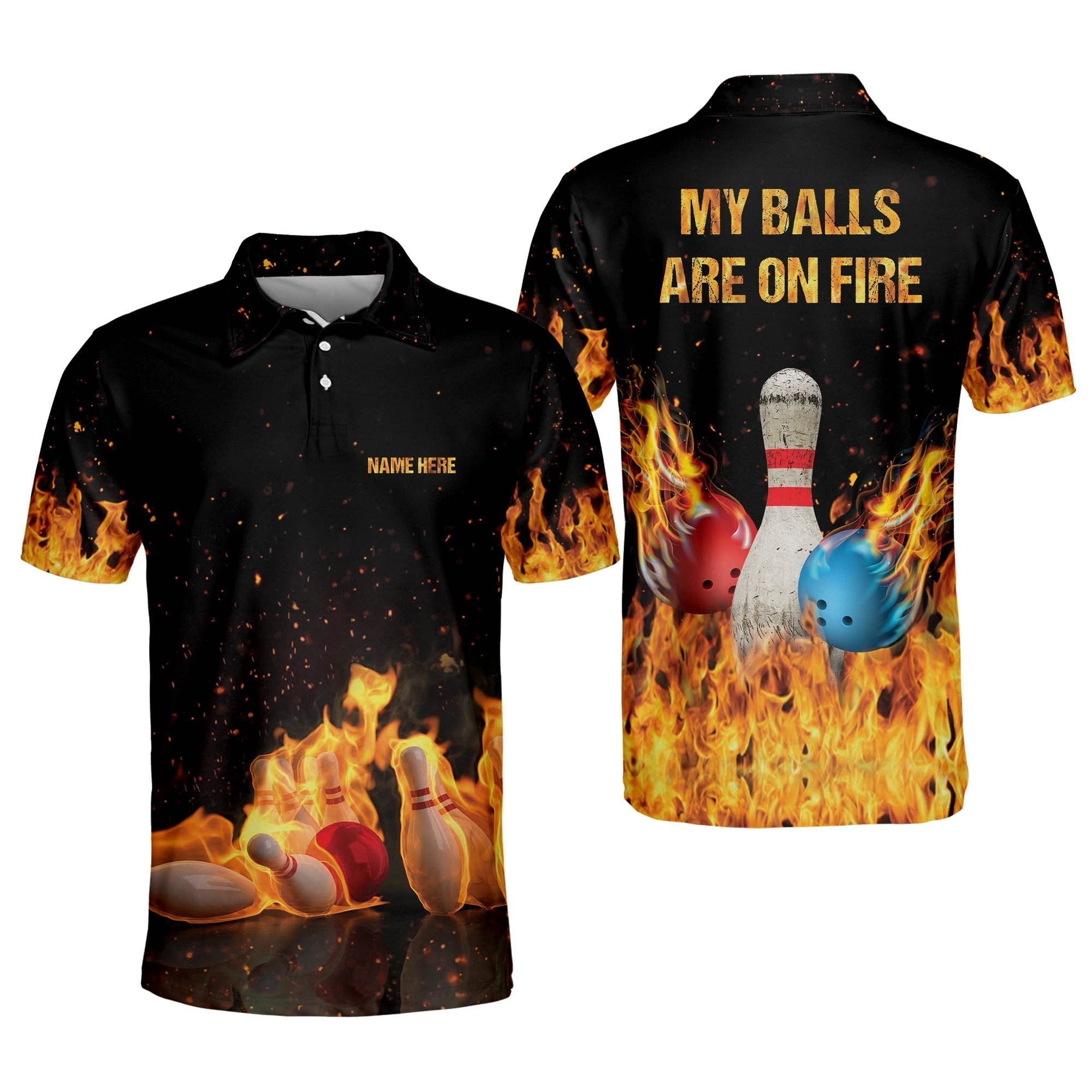 Bowling Love Colorful Smoke Flame Baseball Jersey - 84Hoods© Personalized  Shoes, Shirts & More