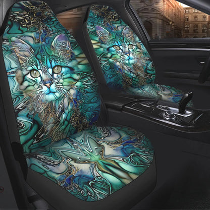 Magical Cat Cat Seat Covers For Men Women, Winter Car Seat Cover SO0299