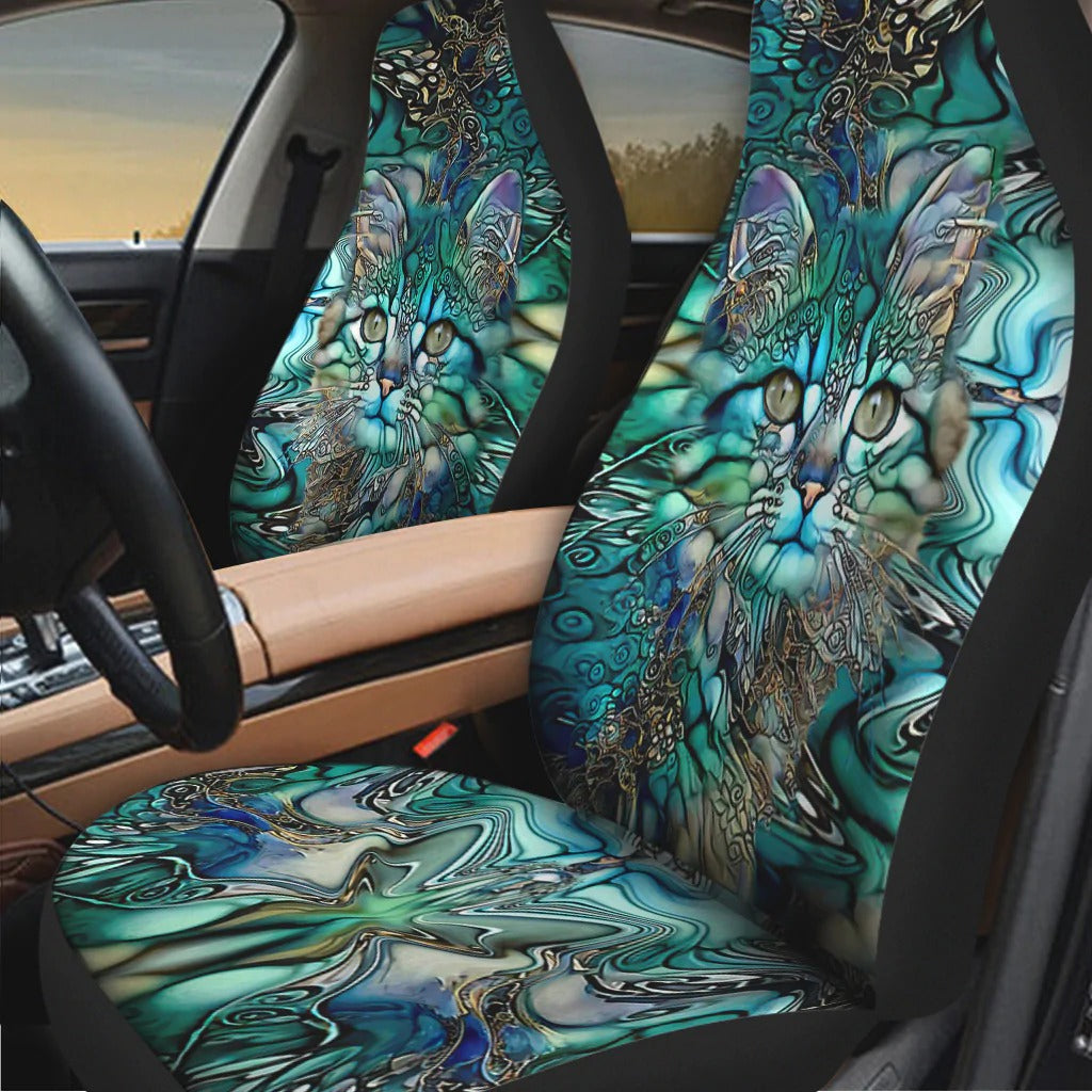 Magical Cat Cat Seat Covers For Men Women, Winter Car Seat Cover SO0299