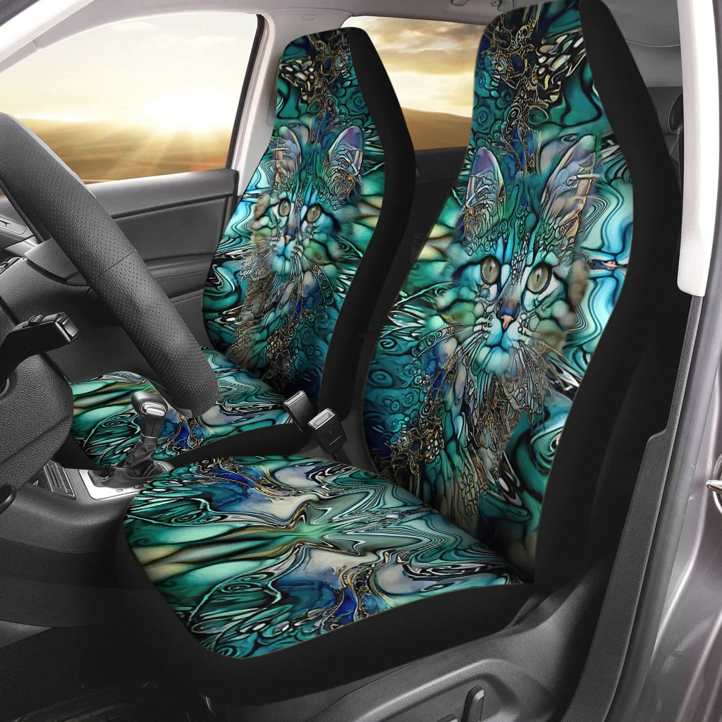 Magical Cat Cat Seat Covers For Men Women, Winter Car Seat Cover SO0299