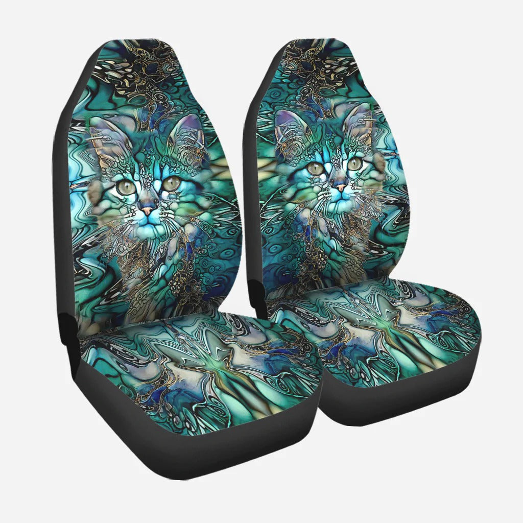 Magical Cat Cat Seat Covers For Men Women, Winter Car Seat Cover SO0299