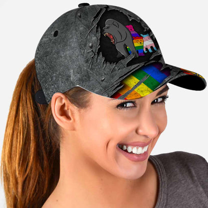 Mama Bear Baseball Cap Hat Lgbt Support Cap With Printed Vent Holes Lgbt Cap Hat CO0625