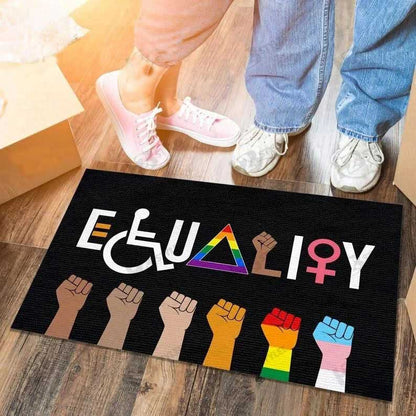 Equality Doormat, Lgbt Pride Doormat, Gift For Equality, Equality Gifts LO1256