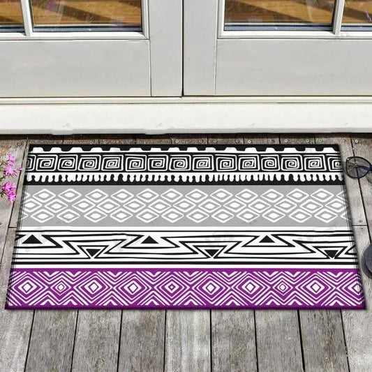 Lgbt Pride Doormat The Asexual Community Pride Doormat Lgbt Doormat LO1251