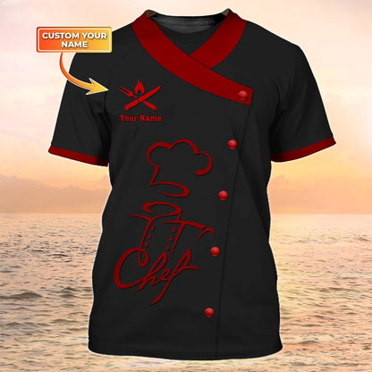 Master Chef Custom Shirt Chef Wear And Chef Clothing for Restaurants Chef Uniforms TO2073