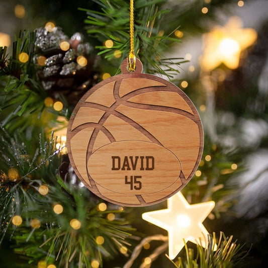 Personalized Basketball Custom shape acrylic ornament, ornament for Basketball Players OO4432