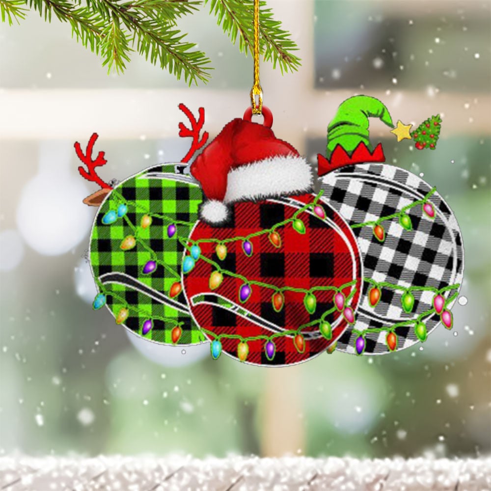 Tennis Christmas Ornament Xmas Tree Decorations Christmas Gifts For Tennis Lovers SO1204