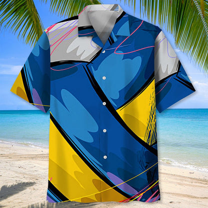 Volleyball Colorful Hawaiian Shirt, Volleyball Pattern 3D Shirt, Gift for Volleyball Lovers HO5556