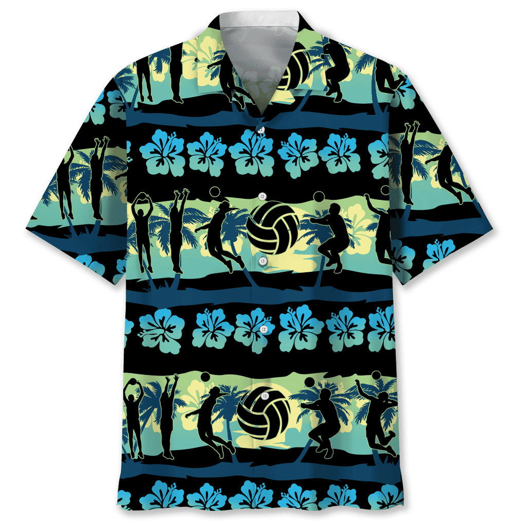 Volleyball Nature Beach Hawaiian Shirt, Summer Shirt for Volleyball Lovers HO5554