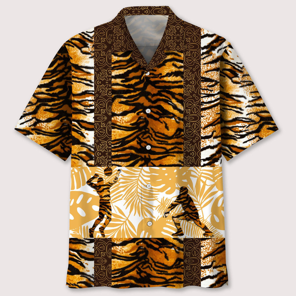 Volleyball Leopard Skin Hawaiian Shirt, Perfect Gift for Volleyball Lovers HO5555