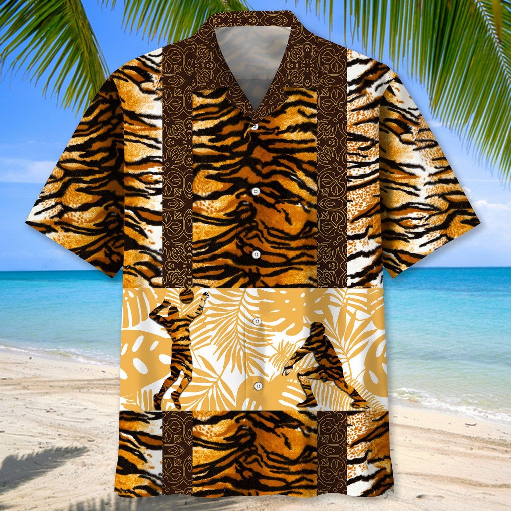 Volleyball Leopard Skin Hawaiian Shirt, Perfect Gift for Volleyball Lovers HO5555