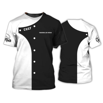 Chef Shirt Custom Cook Zipper Hoodie Black & Red, Master Chef Shirt, Chef Shirt Gift TO3369