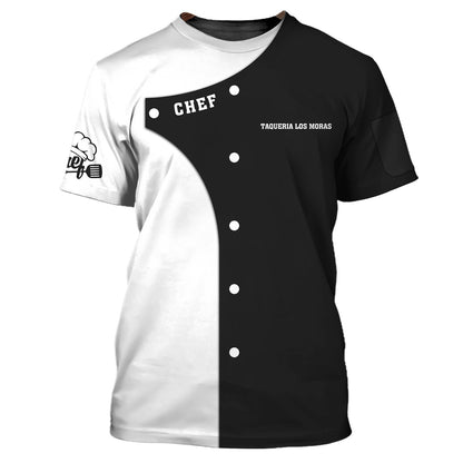 Chef Shirt Custom Cook Zipper Hoodie Black & Red, Master Chef Shirt, Chef Shirt Gift TO3369