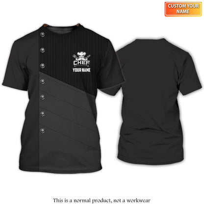 Chef Shirt Custom Cook Zipper Hoodie Black & Red, Master Chef Shirt, Chef Shirt Gift TO3369