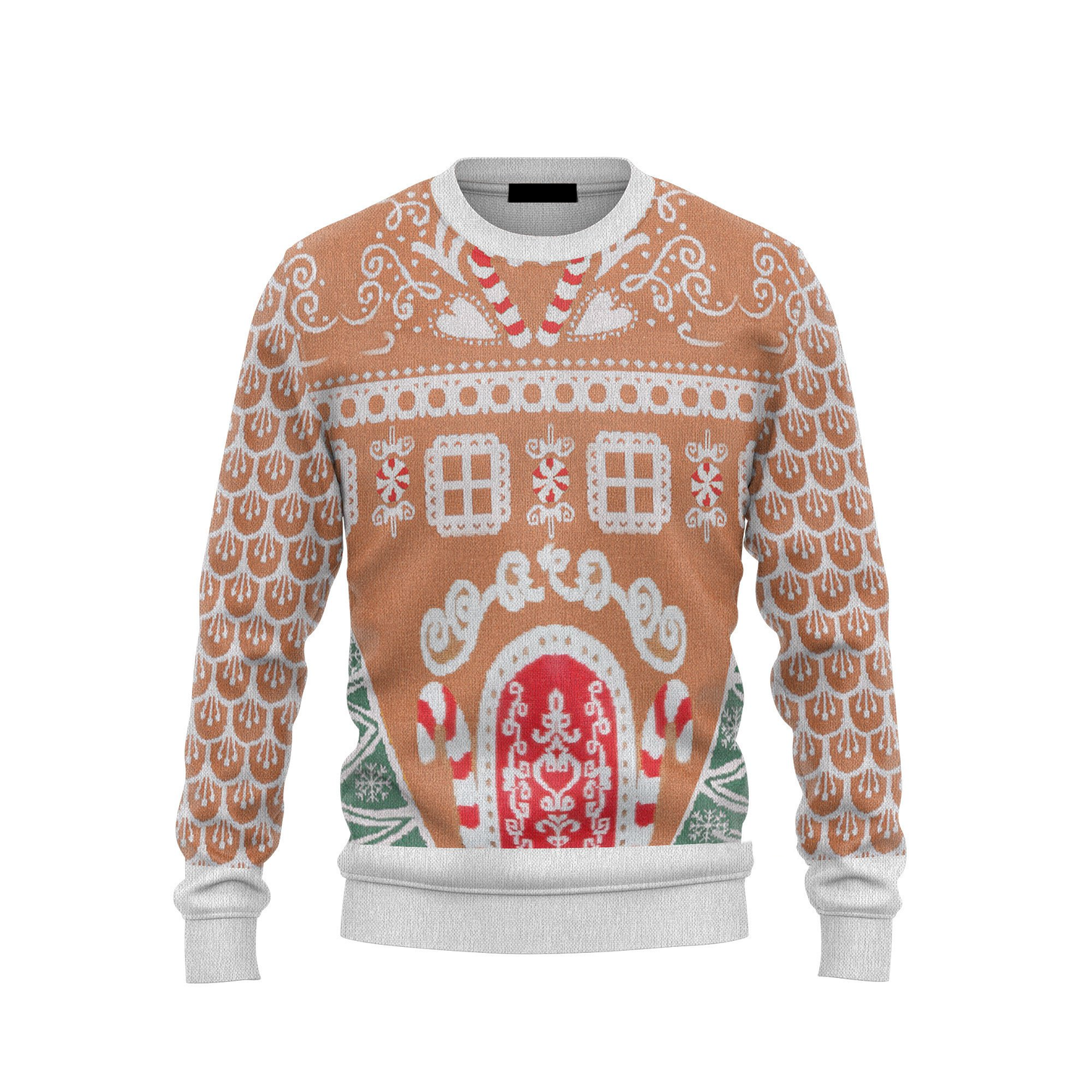 Gingerbread House Ugly Christmas Sweater for Men Women SO0830