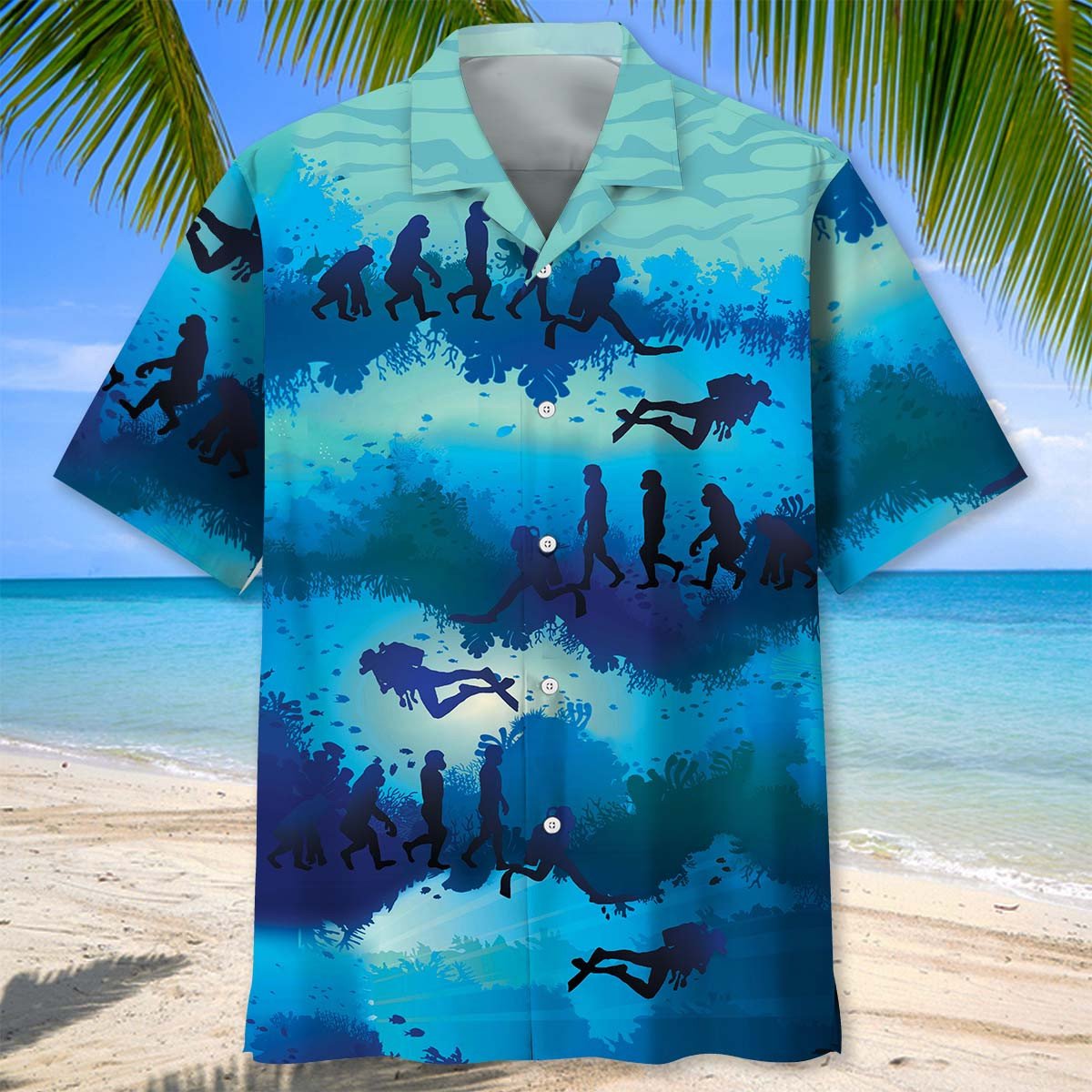 Scuba Diving Discovery Ocean Hawaiian Shirt, Aloha Beach Shirts 3D Printed, Cool Aloha Hawaiian Shirts HO5547