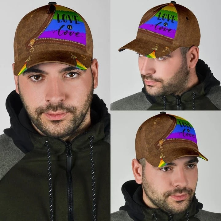 Gay Cap, Always Be Yourself Lgbt Unicorn Printing Baseball Cap Hat, Pride Accessories CO0328