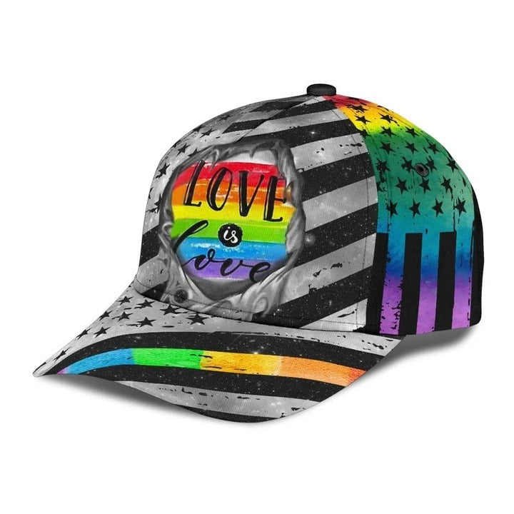 Pride Cap For LGBTQ, LGBT Printing Baseball Cap Hat 404 Not Found, All Over Print 3D Gay Lesbian Cap CO0323