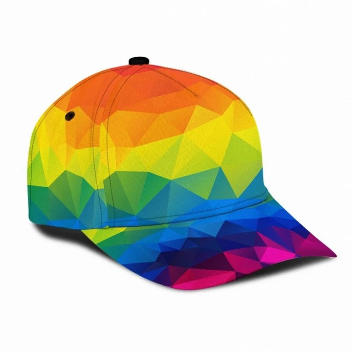 Pride Cap For LGBTQ, LGBT Printing Baseball Cap Hat 404 Not Found, All Over Print 3D Gay Lesbian Cap CO0323