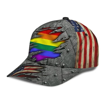 Gay Pride Accessories, Sea Turtle You Are Loved LGBT Printing Baseball Cap Hat, 3D Baseball Cap For Lgbt CO0321