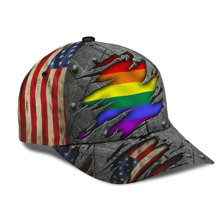 Gay Pride Accessories, Sea Turtle You Are Loved LGBT Printing Baseball Cap Hat, 3D Baseball Cap For Lgbt CO0321