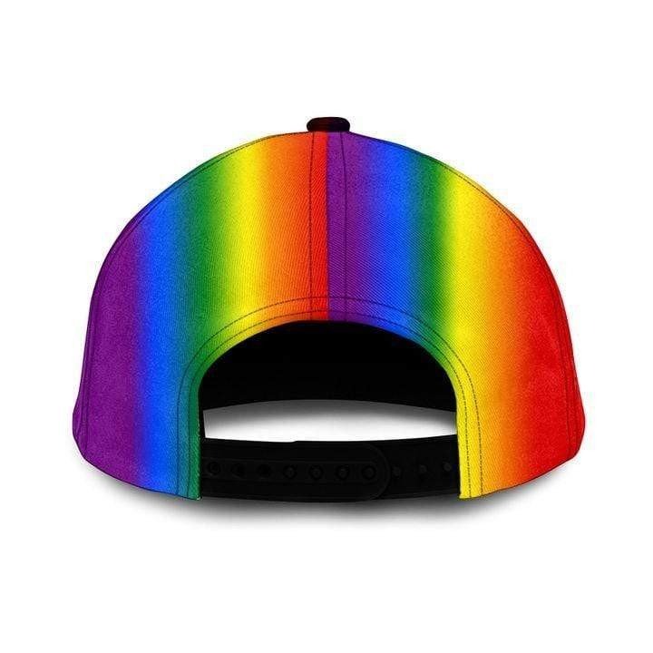 Skull Lgbt Pride Cards All Over Printing Baseball Cap Hat Lgbt Accessories CO0313