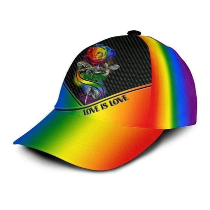 Skull Lgbt Pride Cards All Over Printing Baseball Cap Hat Lgbt Accessories CO0313