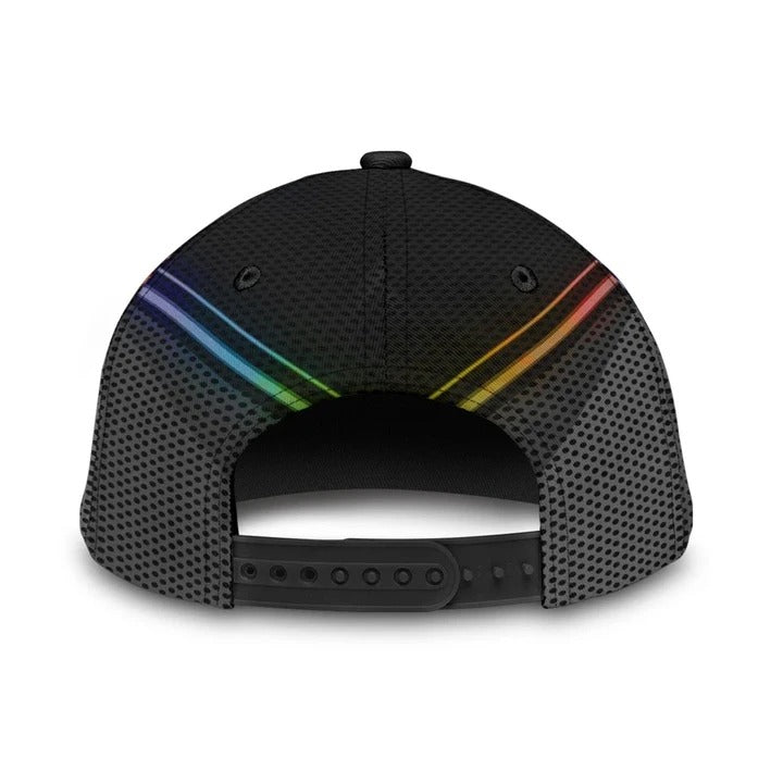 Skull Lgbt Pride Cards All Over Printing Baseball Cap Hat Lgbt Accessories CO0313