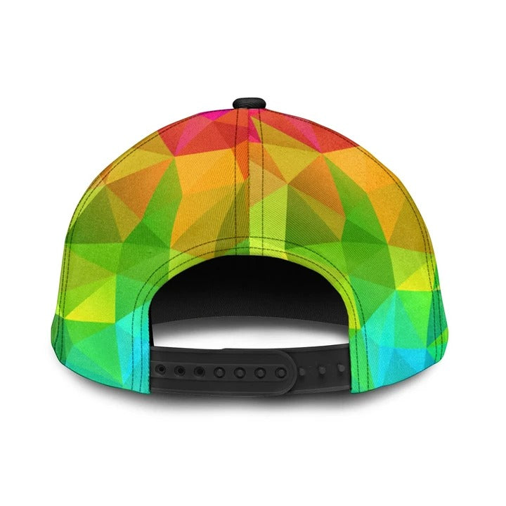 Colorful Skull You're Loved LGBT Printing Baseball Cap Hat, LGBT Pride Accessories CO0293