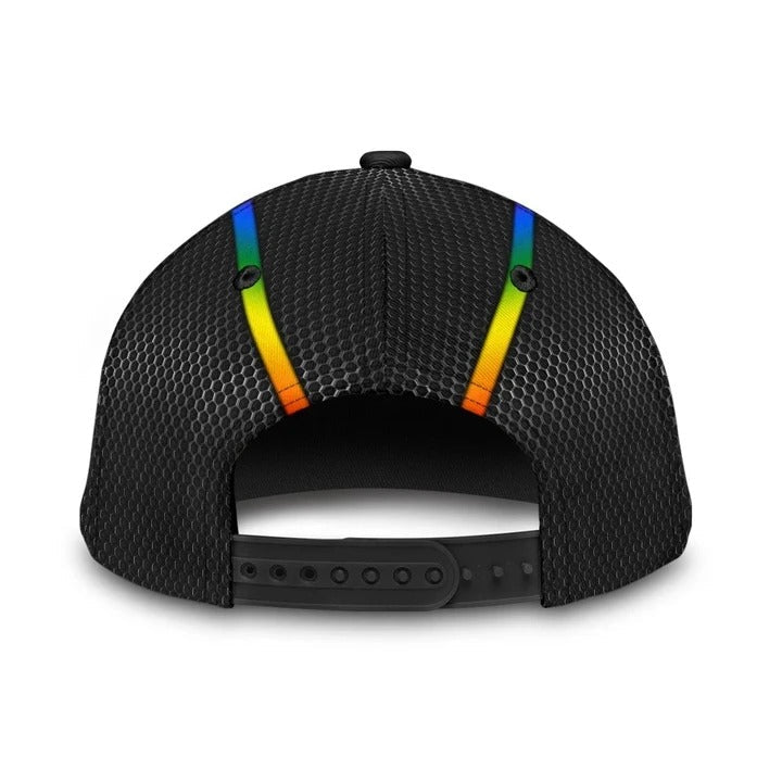 Pride Baseball Cap, Love Who You Want Eagle Lgbt 3D Printing Baseball Cap Hat CO0294