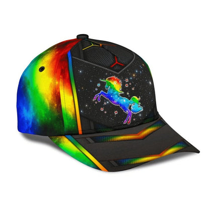 Pride 3D All Over Printing Baseball Cap, Reaper Show Up LGBT Classic Cap, LGBT Pride Accessories CO0283