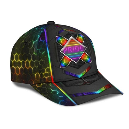 Love Is Love Baseball Pride Cap, Dragon Shine Your Color Lgbt Printing Baseball Cap Hat CO0278