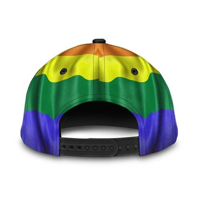 Pride Cap For Gaymer, Mama Bear Family Cool LGBT 3D Printing Baseball Cap Hat, Lesbian Gifts CO0269