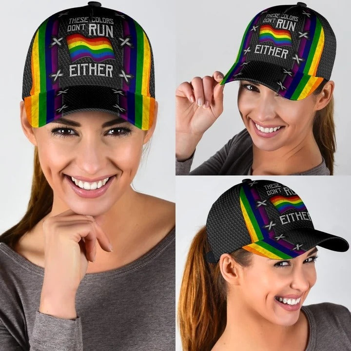 LGBT All Over Printing 3D Baseball Cap Hat In Dog Years I'm Gay, Pride Accessories CO0263