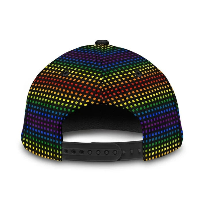 Gay Pride Classic Cap, The Death Keep Silent LGBTQ Printing Baseball Cap Hat, Lesbian Hat Cap CO0232