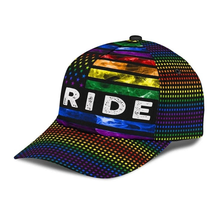 Gay Pride Classic Cap, The Death Keep Silent LGBTQ Printing Baseball Cap Hat, Lesbian Hat Cap CO0232