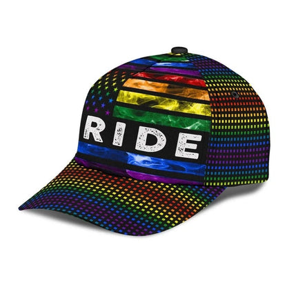 Gay Pride Classic Cap, The Death Keep Silent LGBTQ Printing Baseball Cap Hat, Lesbian Hat Cap CO0232