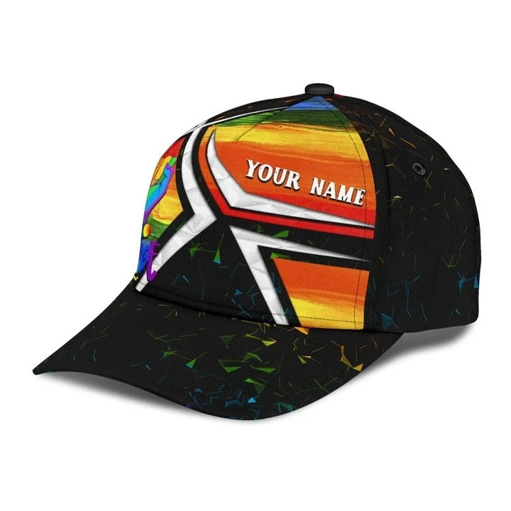 Personalized Lgbt Baseball Cap Hat, Pride Love Wins Lgbt 3D All Over Printing Classic Cap Hat CO0227