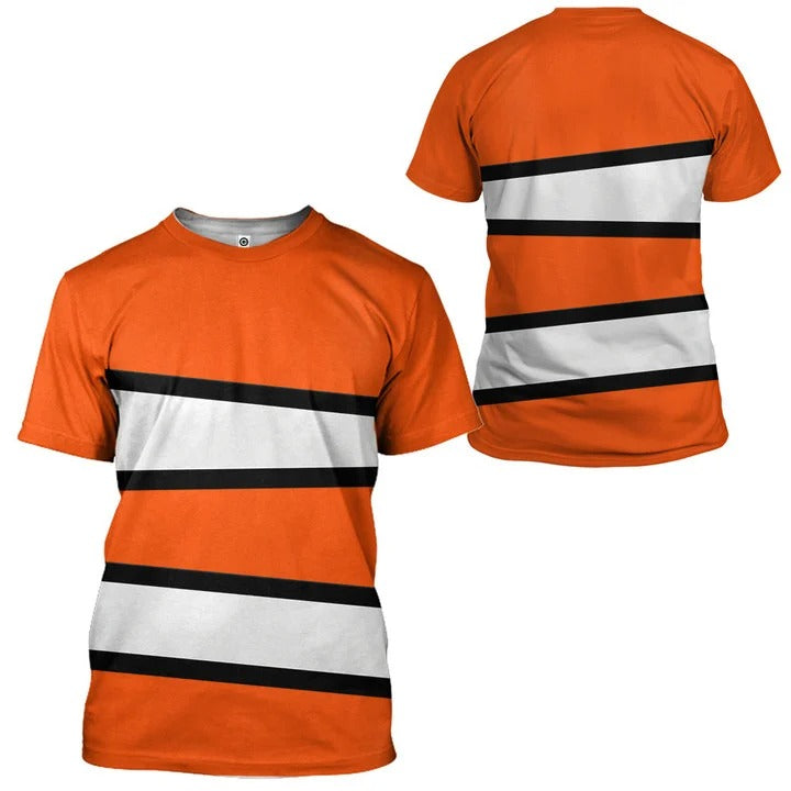 3D Finding Nemo Nemo Dad Cosplay Costume Custom Hoodie Tshirt Apparel TO0113