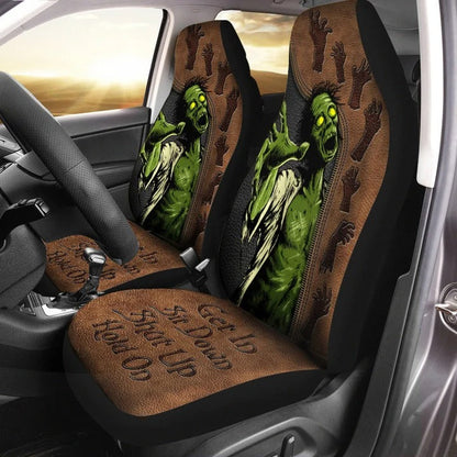 Zombie Front Car Seat Cover For Men Women SO0080