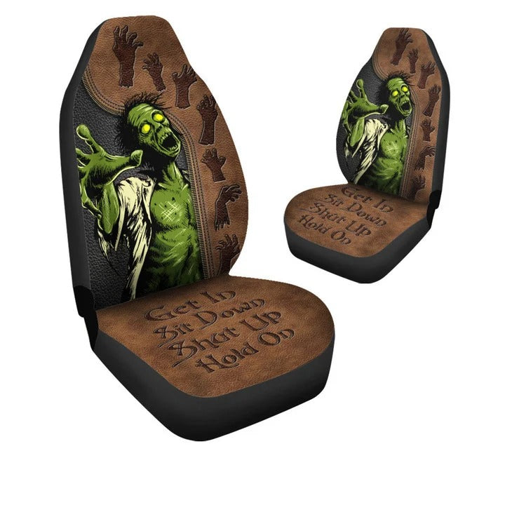 Zombie Front Car Seat Cover For Men Women SO0080