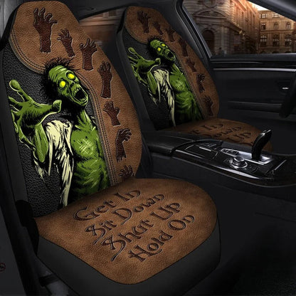 Zombie Front Car Seat Cover For Men Women SO0080