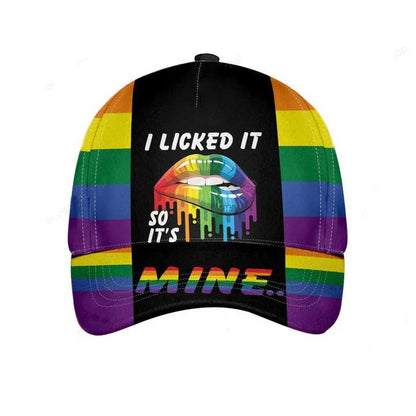 LGBT 3D Classic Cap, Rainbow Unicon Pride 3D All Over Printed Baseball Cap For Gay Lesbian CO0212