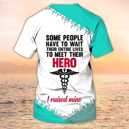 Nurse Mom Tshirt, Nursing Custom Shirts, Nurse Personalized Name, Funny Nurse Shirt TO3171