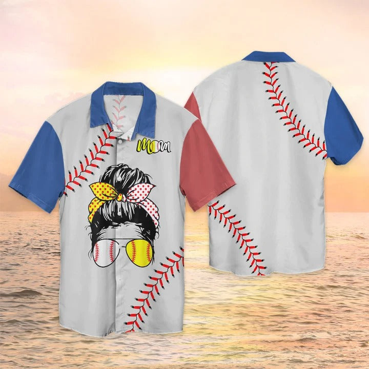 Baseball Softball Mom 3D All Over Printed Shirts, Women Baseball Hoodie, Baseball Gift For Mom TO0087