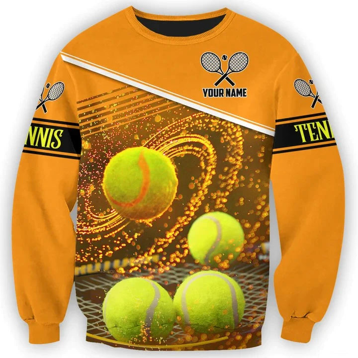 Custom 3D Print Tennis Shirt Men Women, Tennis Player Tee Shirt, Gift For Tennis Lover TO2852