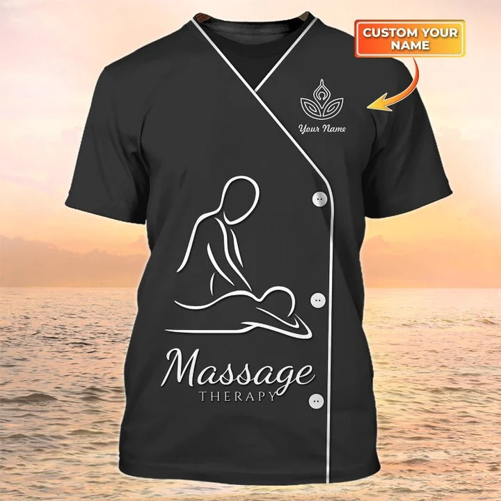 Massage Therapist Apparel Massage Therapy Custom Shirt TO2428