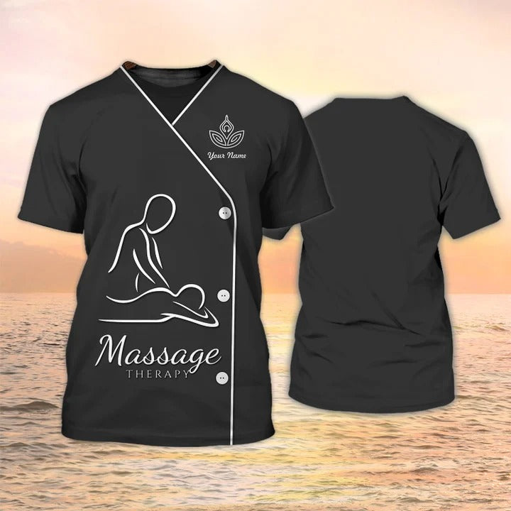 Massage Therapist Apparel Massage Therapy Custom Shirt TO2428