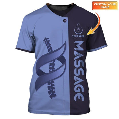 Custom Massage Therapy T Shirts Massage Therapist Apparel Massage Shirt TO2488