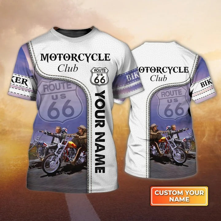 Custom 3D Biker Shirt, Motorcycle Club Uniform, Biker Gifts TO2692